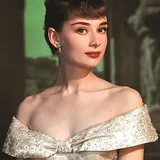 Audrey Hepburn portrait
